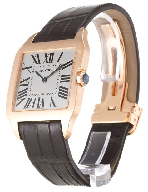 cartier santos 100 rubber replica|cartier santos dumont lacquered.